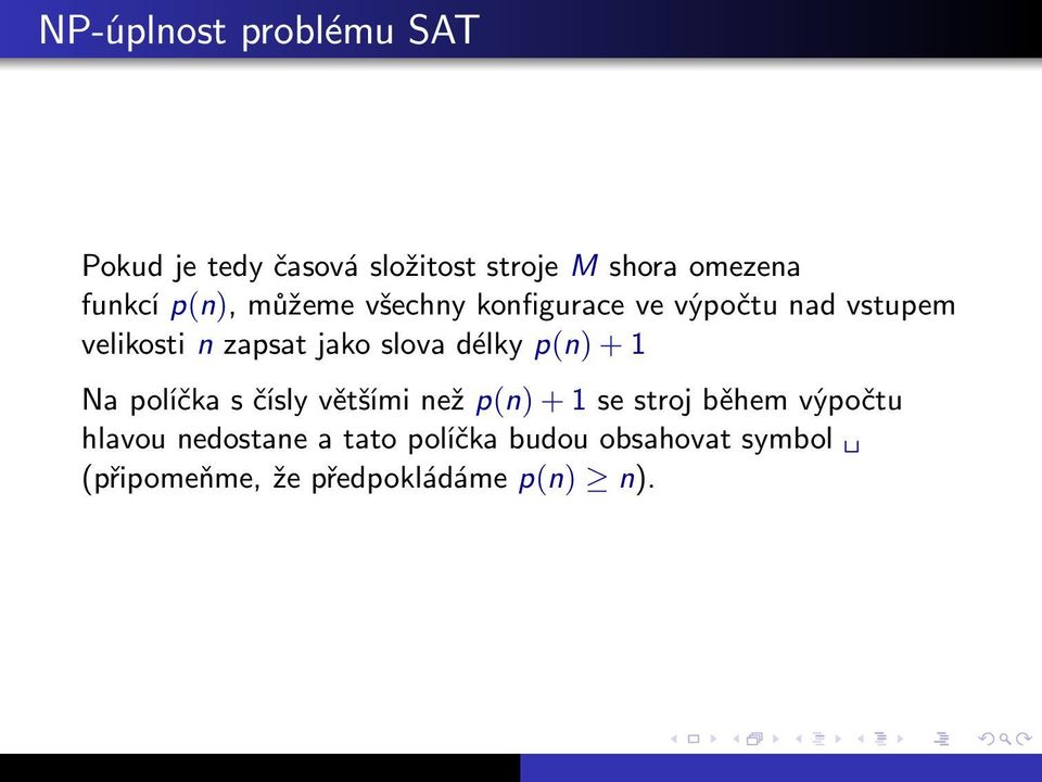 velikostinzapsatjakoslovadélkyp(n)+1