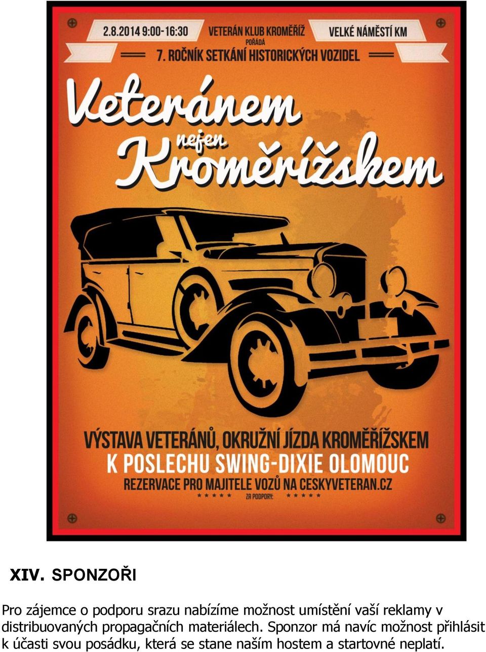propagačních materiálech.