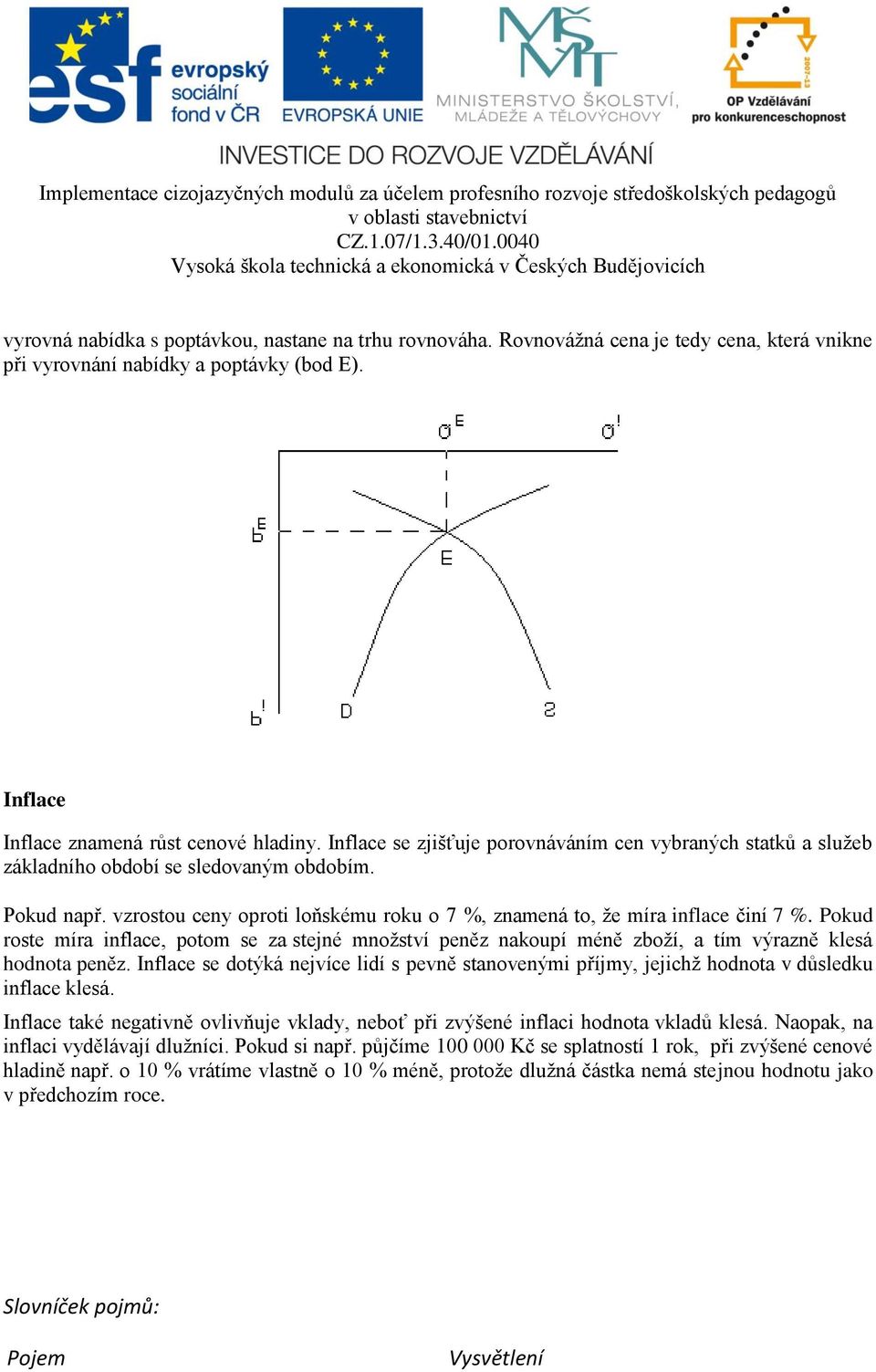 Pokud roste míra inflace, potom se za stejné množství peněz nakoupí méně zboží, a tím výrazně klesá hodnota peněz.