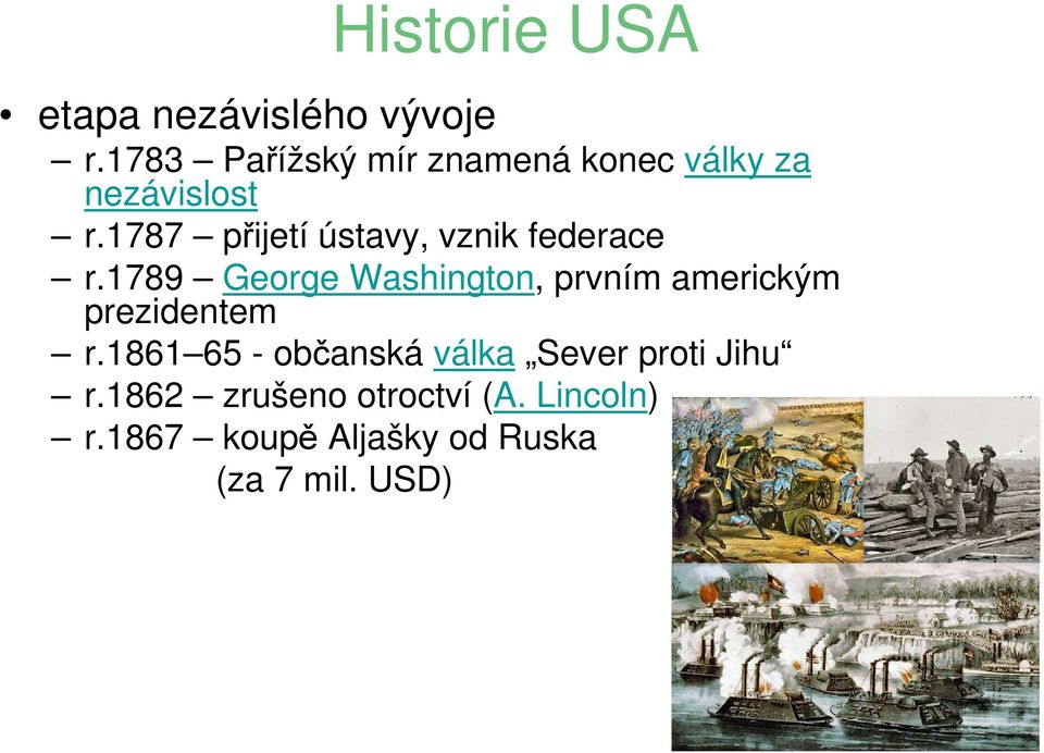 1787 přijetí ústavy, vznik federace r.
