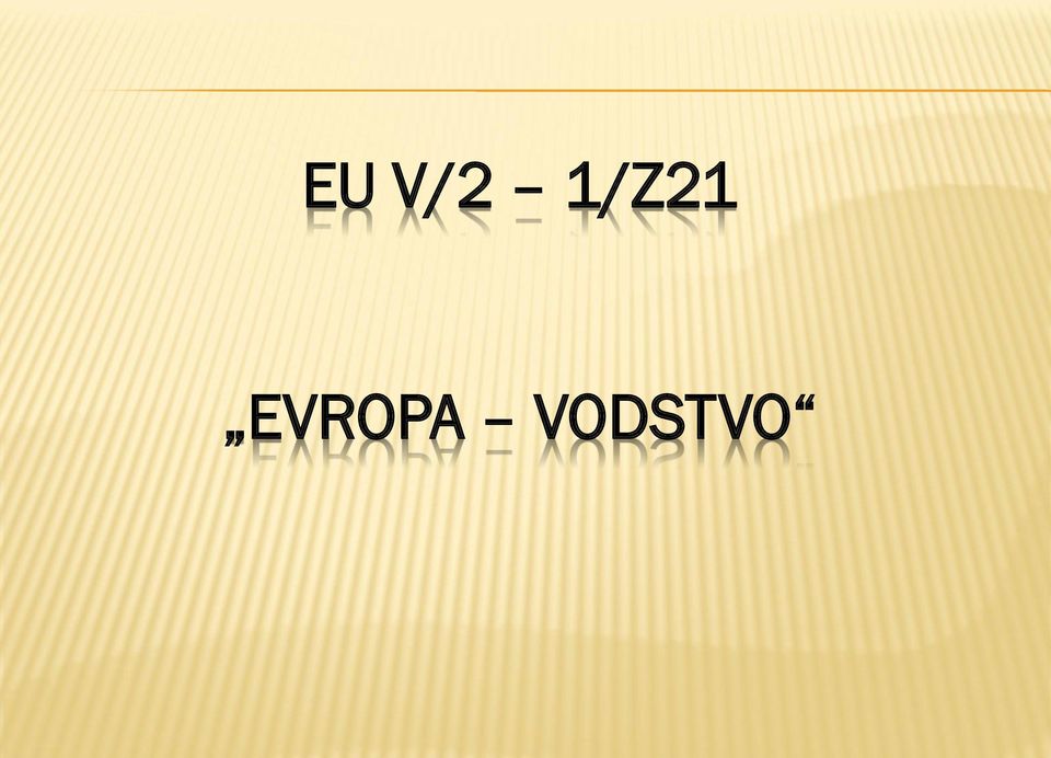 EVROPA