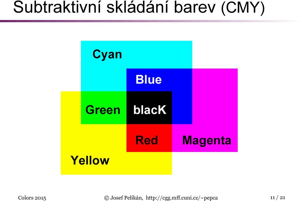 Magenta Colors 2015 Josef Pelikán,