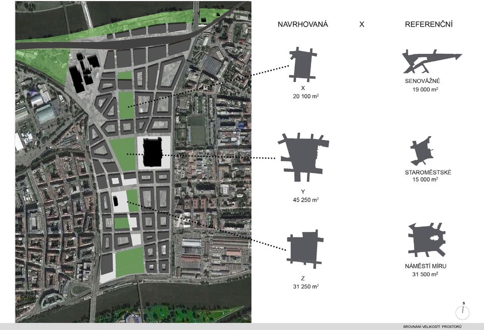 TRASY NÁVRH STANICE METRA C STANICE TRAM