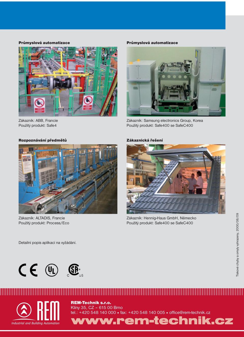 Process/Eco Detailní popis aplikací na vyžádání.