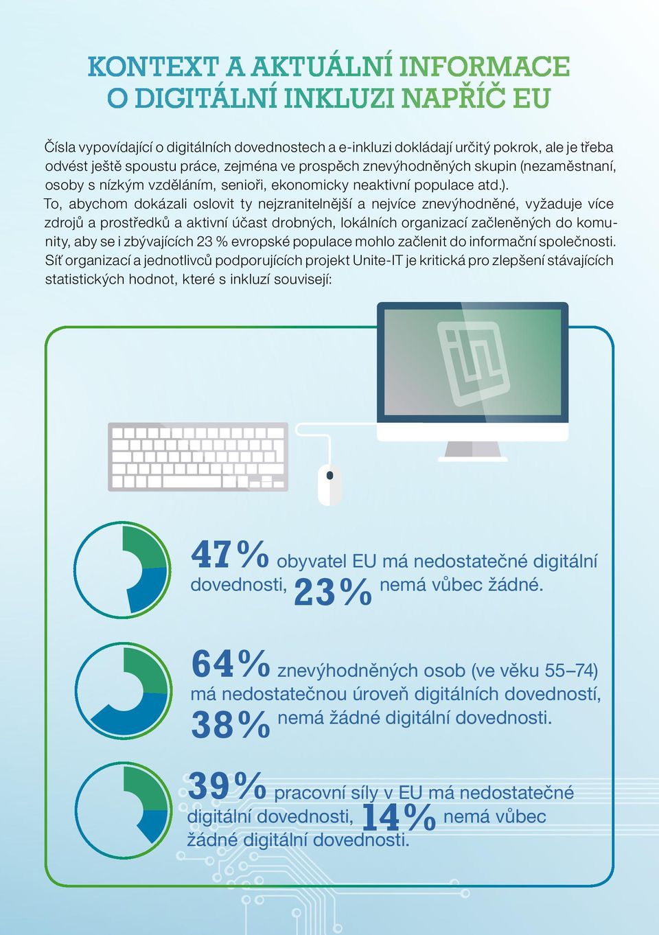 To, abychom dokázali oslovit ty nejzranitelnější a nejvíce znevýhodněné, vyžaduje více zdrojů a prostředků a aktivní účast drobných, lokálních organizací začleněných do komunity, aby se i zbývajících