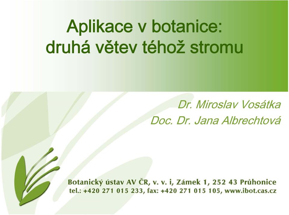 stromu Dr.