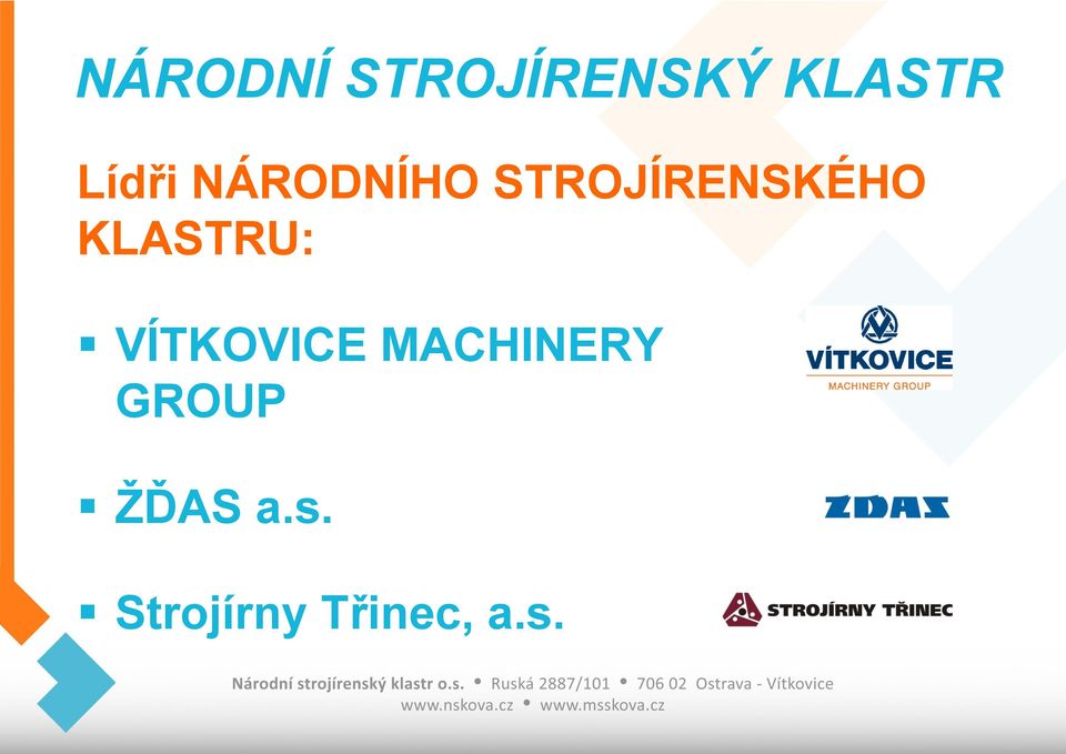 VÍTKOVICE MACHINERY