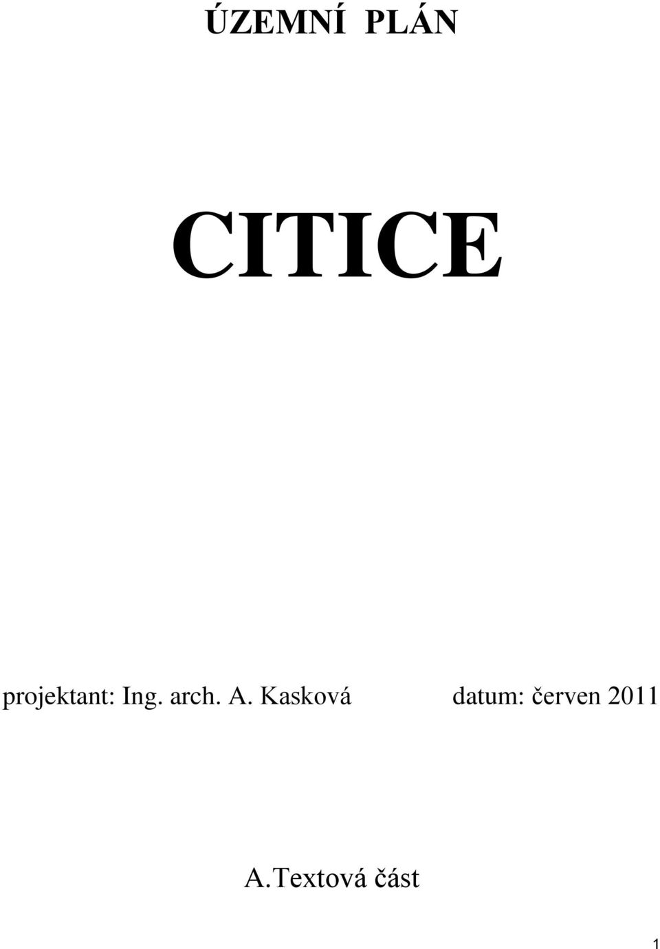 A. Kasková datum: