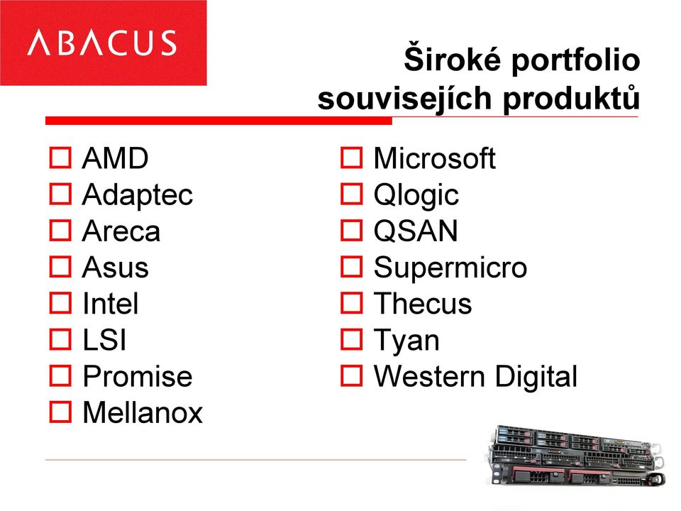 Intel LSI Promise Mellanox Microsoft