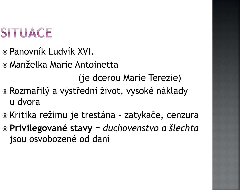 Rozmařilý a výstřední život, vysoké náklady u dvora Kritika