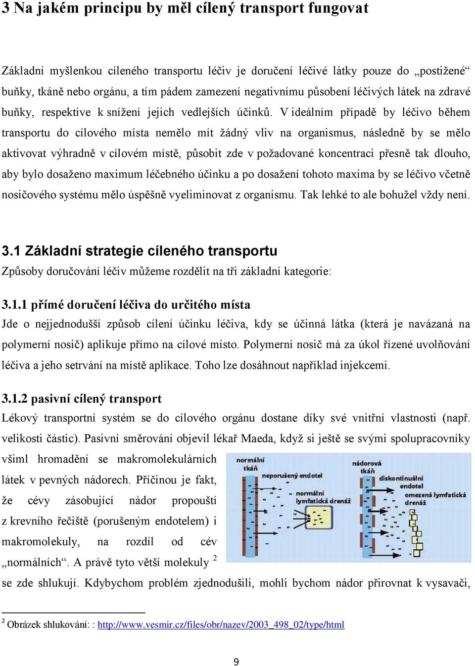 V ideálním případě by léčivo během transportu do cílového místa nemělo mít ţádný vliv na organismus, následně by se mělo aktivovat výhradně v cílovém místě, působit zde v poţadované koncentraci