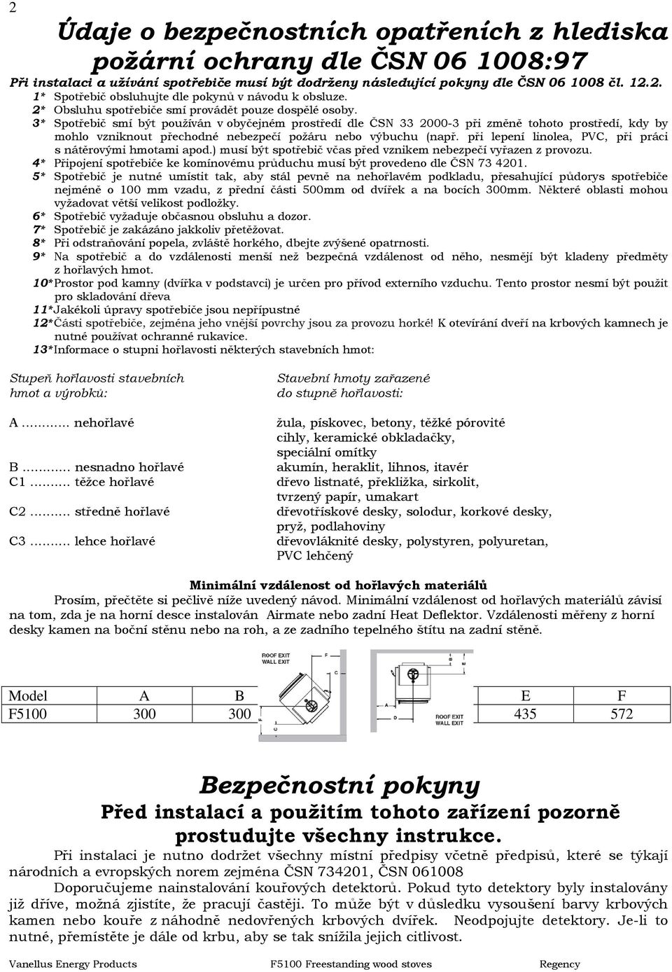 3* Spotřebič smí být používán v obyčejném prostředí dle ČSN 33 2000-3 při změně tohoto prostředí, kdy by mohlo vzniknout přechodné nebezpečí požáru nebo výbuchu (např.