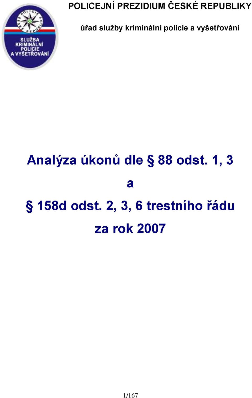 Analýza úkonů dle 88 odst.