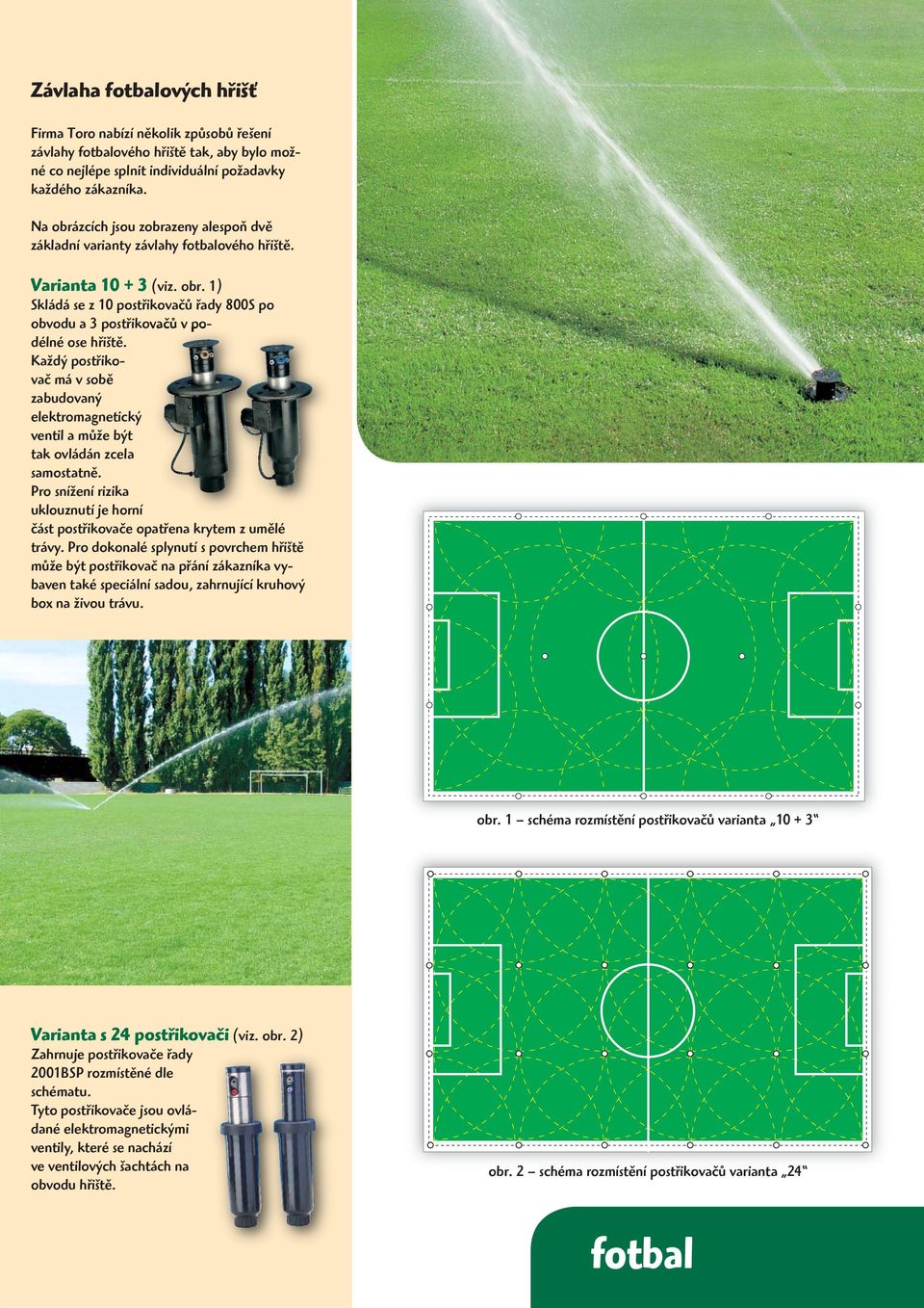 Automatické závlahové systémy pro sportovní plochy - PDF Free Download
