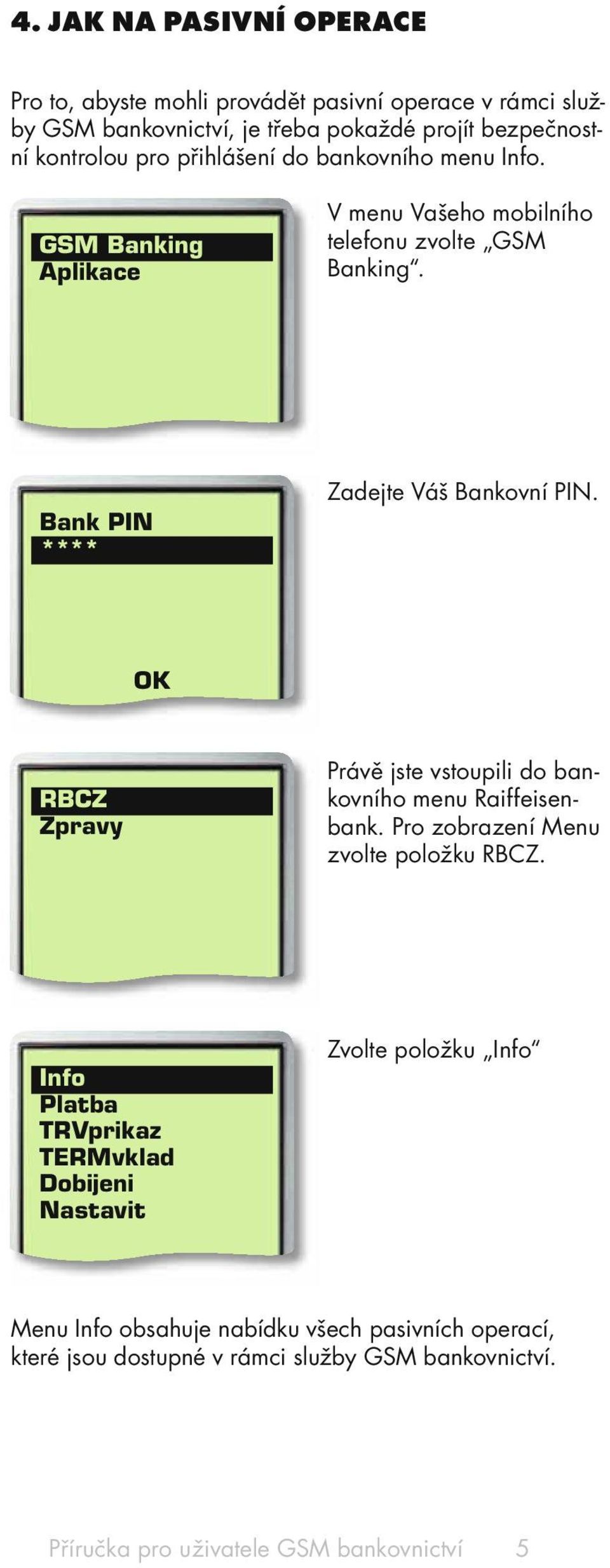 RBCZ Zpravy Právě jste vstoupili do bankovního menu Raiffeisenbank. Pro zobrazení Menu zvolte položku RBCZ.