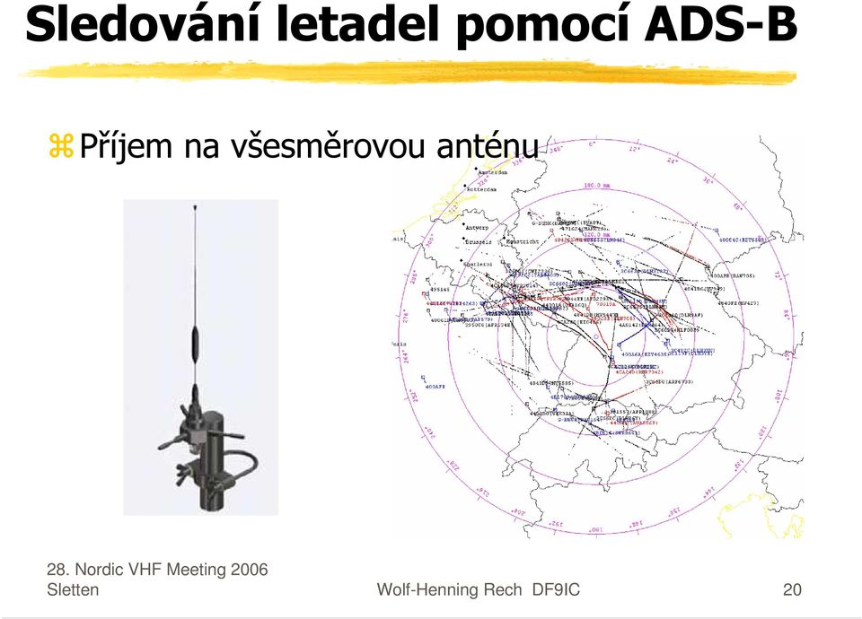 všesměrovou anténu