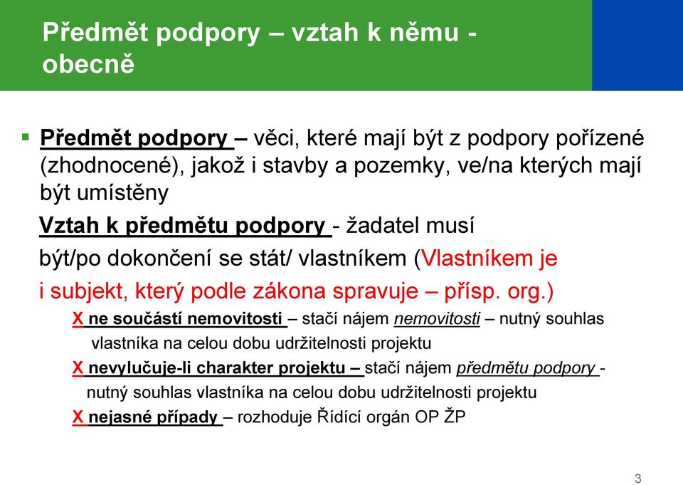 přísp. org.