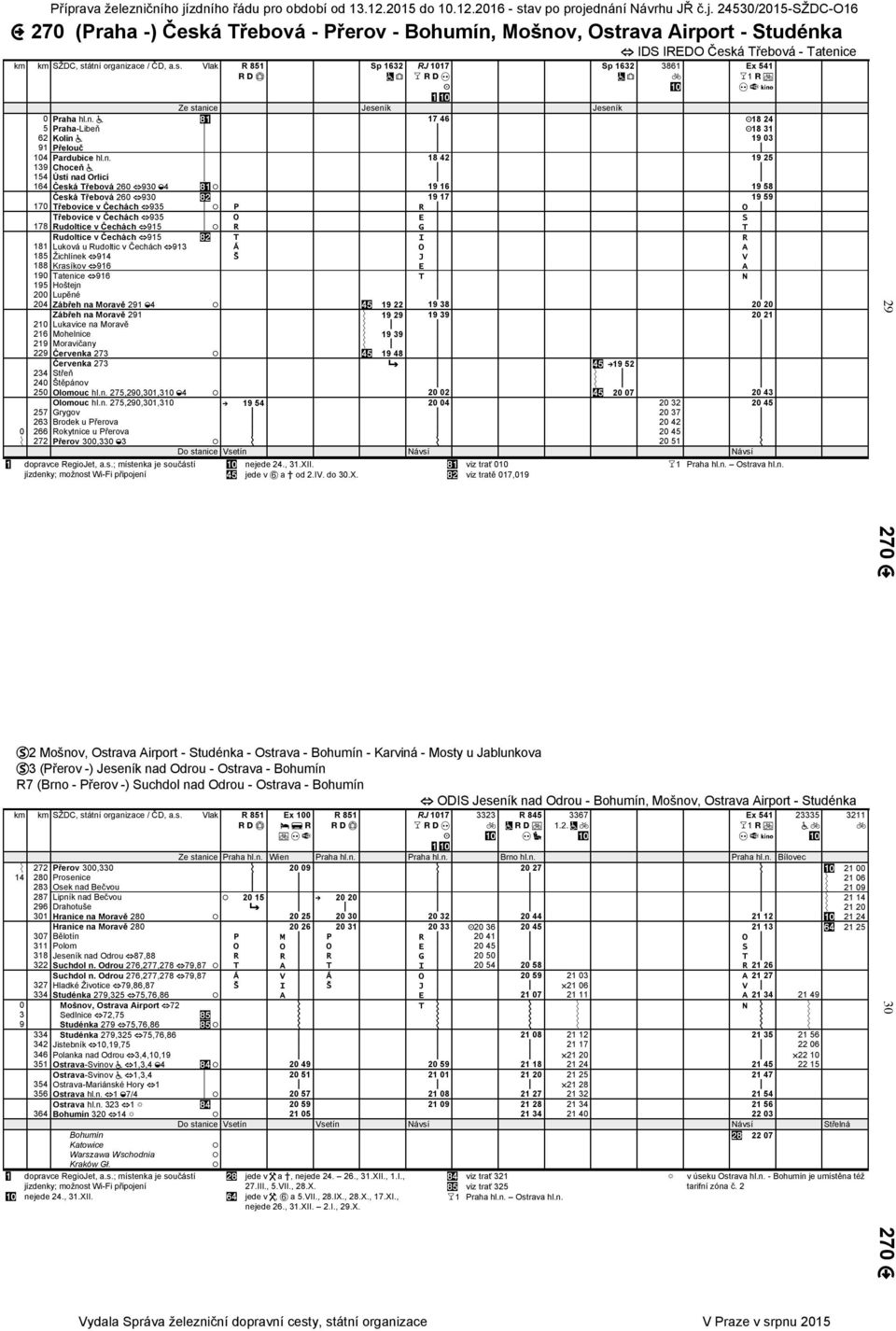 Choceň 154 Ústí nad Orlicí 164 Česká Třebová 260 930 4 19 16 19 58 Česká Třebová 260 930 19 17 19 59 170 Třebovice v Čechách 935 P R O Třebovice v Čechách 935 O E S 178 Rudoltice v Čechách 915 R G T