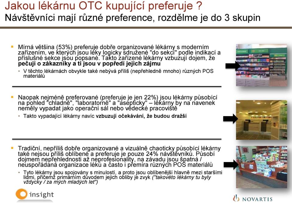 indikací a příslušné sekce jsou popsané.