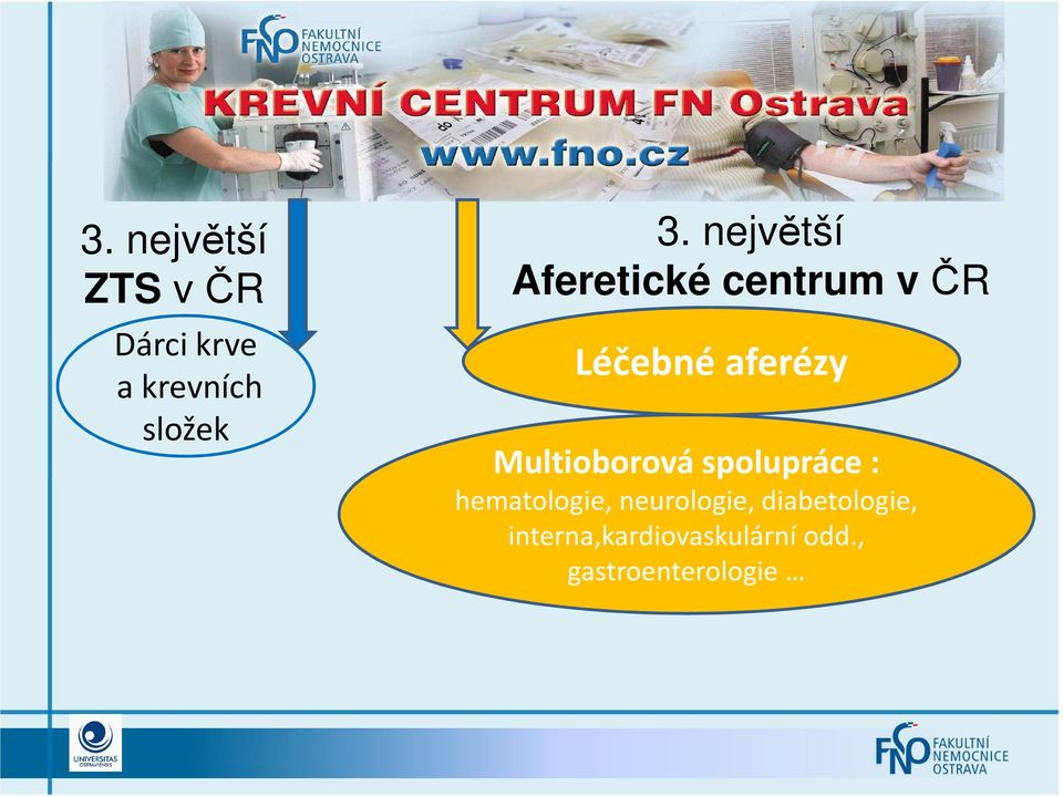 Multioborová spolupráce : hematologie, neurologie,