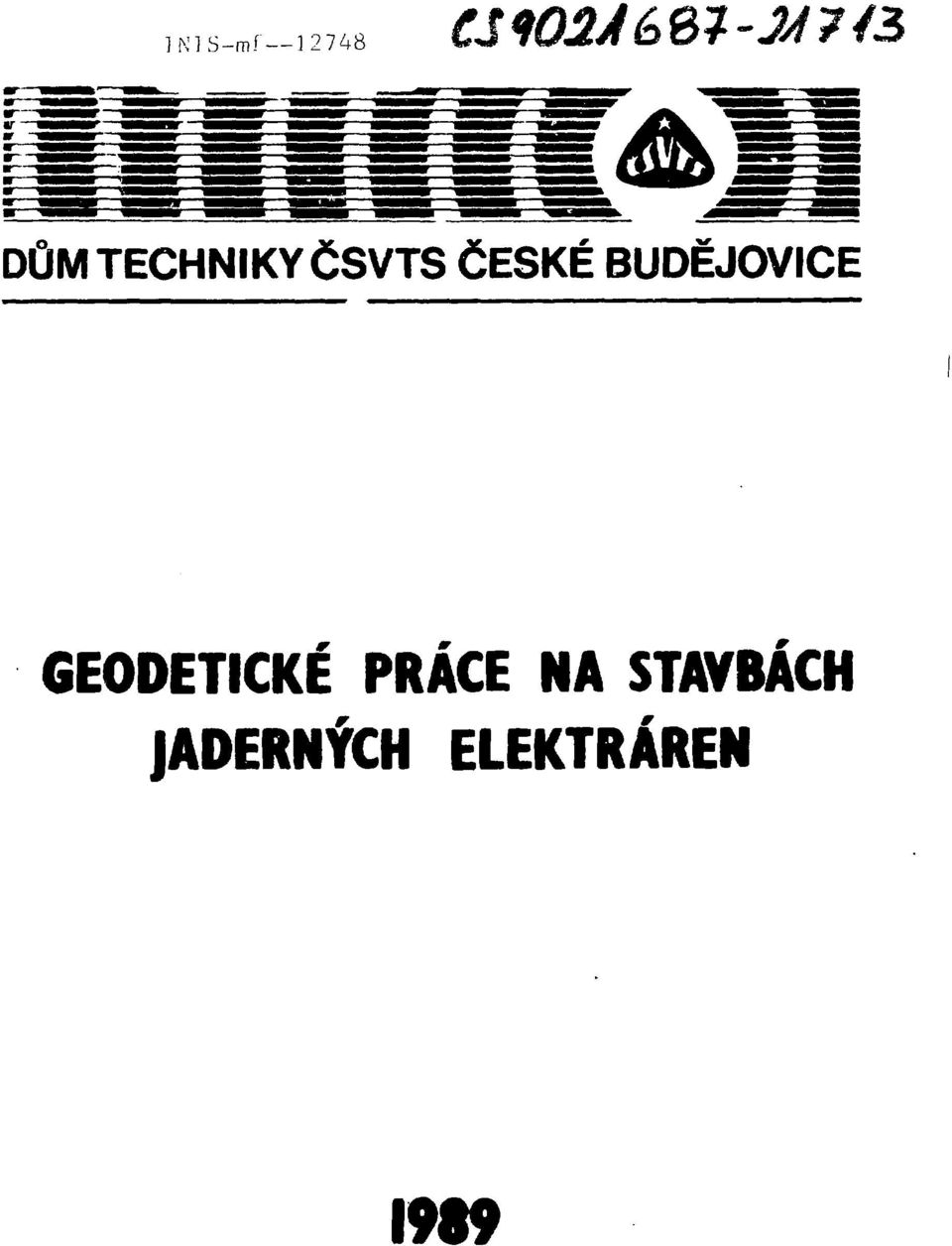 BUDĚJOVICE GEODETICKÉ