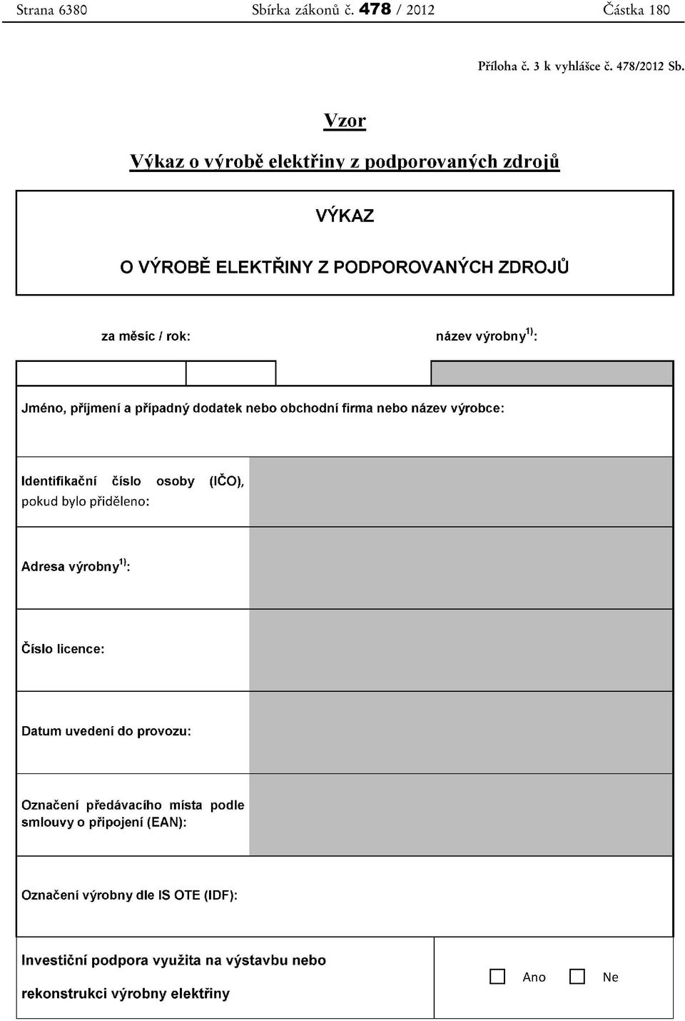 478 / 2012 Částka 180