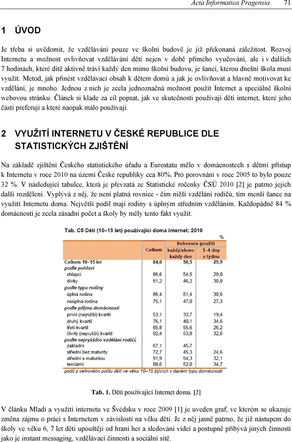 musí využít. Metod, jak přinést vzdělávací obsah k dětem domů a jak je ovlivňovat a hlavně motivovat ke vzdělání, je mnoho.