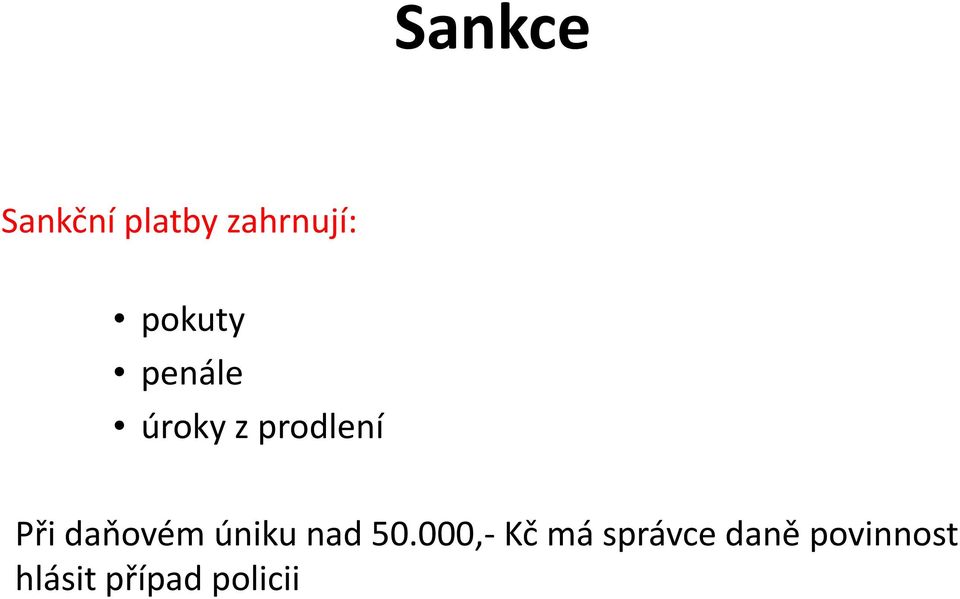 daňovém úniku nad 50.