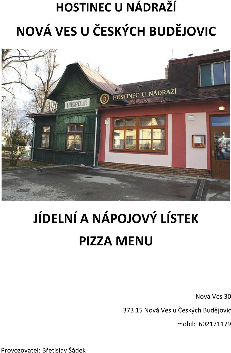 u Českých Budějovic mobil:
