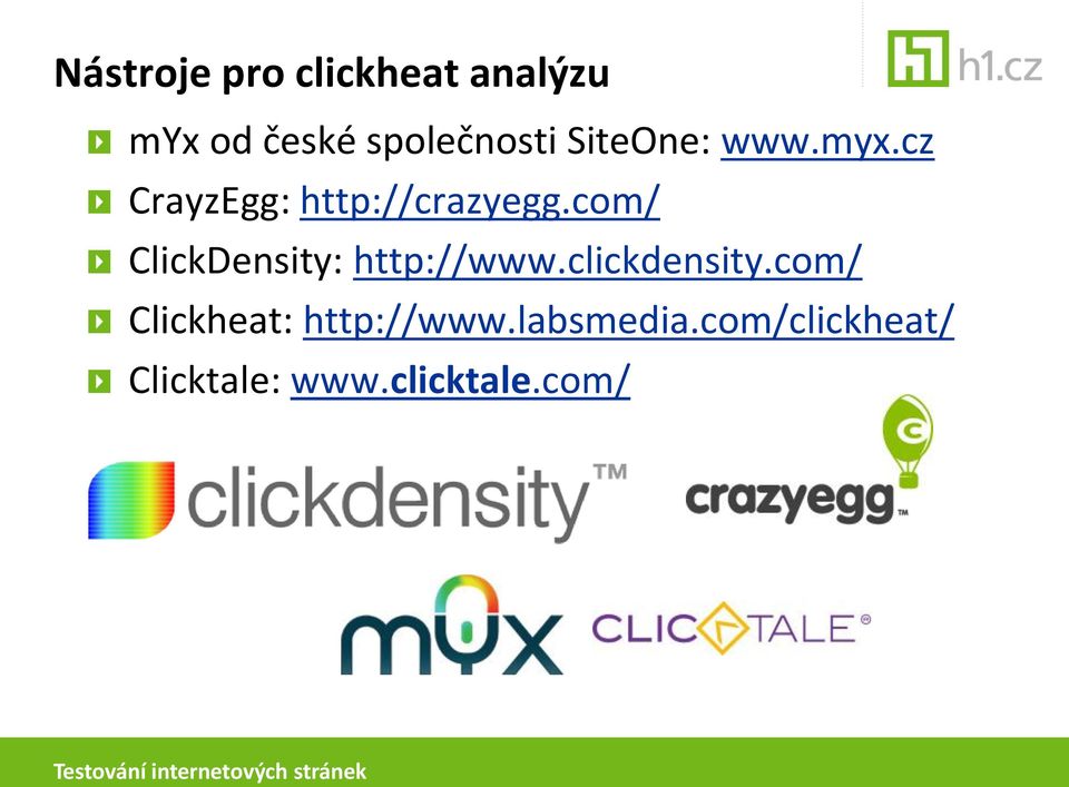 com/ ClickDensity: http://www.clickdensity.