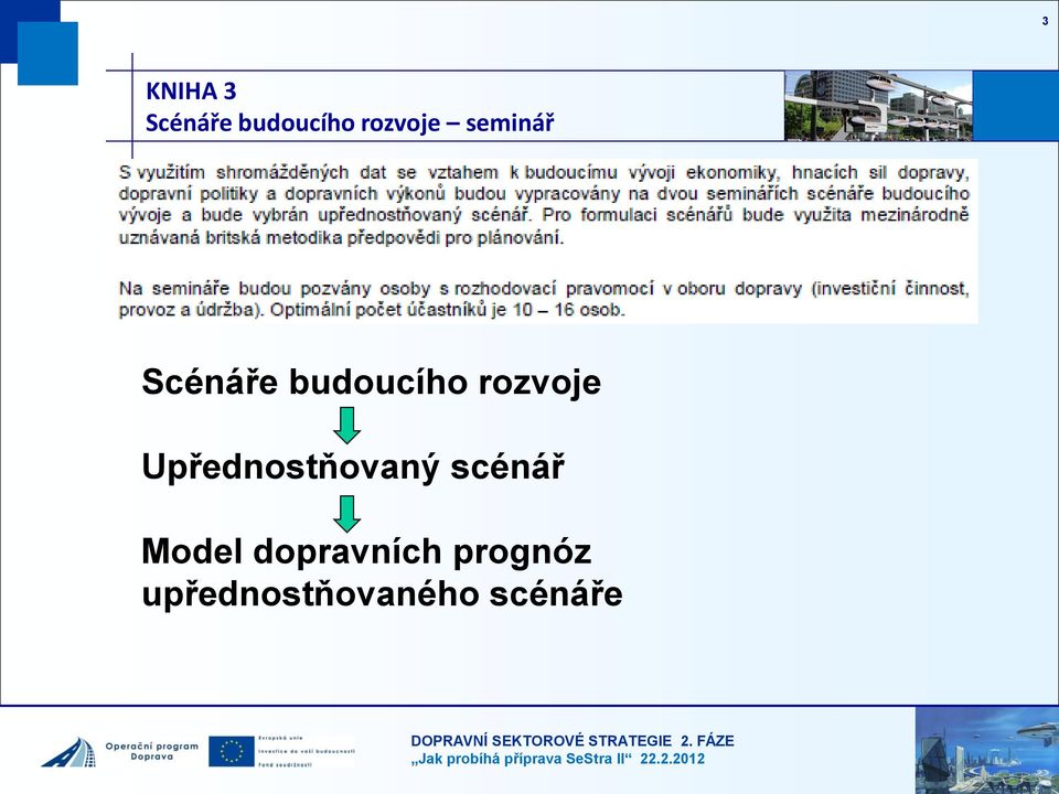 Upřednostňovaný scénář Model