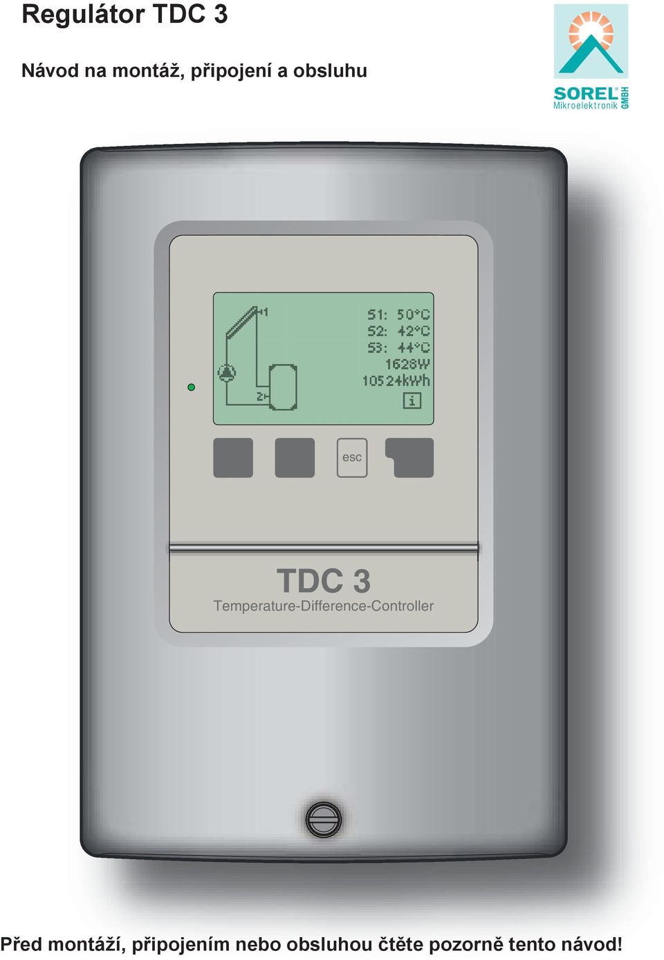 Temperature-Difference-Controller Před