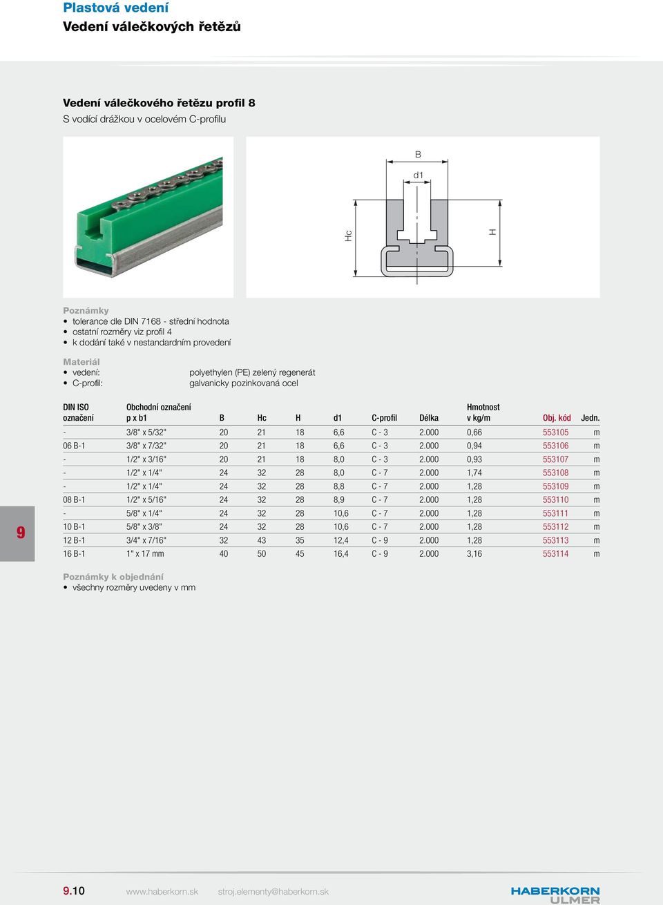 000 0,3 553107 m - 1/2" x 1/4" 24 32 28 8,0 C - 7 2.000 1,74 553108 m - 1/2" x 1/4" 24 32 28 8,8 C - 7 2.000 1,28 55310 m 08-1 1/2" x 5/16" 24 32 28 8, C - 7 2.