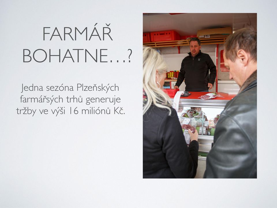 farmářsých trhů