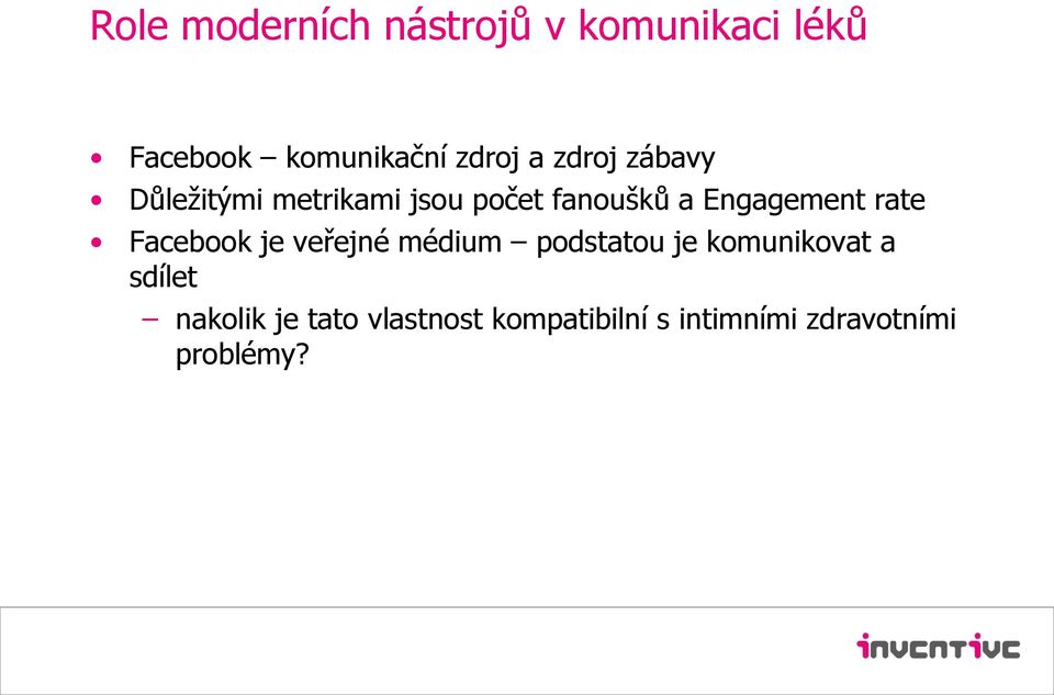 rate Facebook je veřejné médium podstatou je komunikovat a sdílet