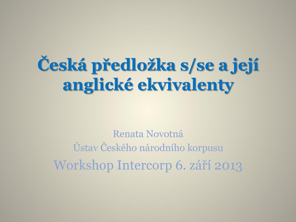 Novotná Ústav Českého národního