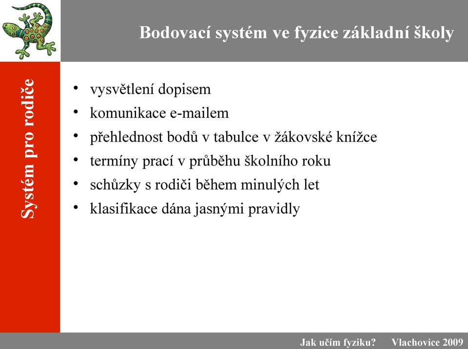 knížce termíny prací v průběhu školního roku schůzky