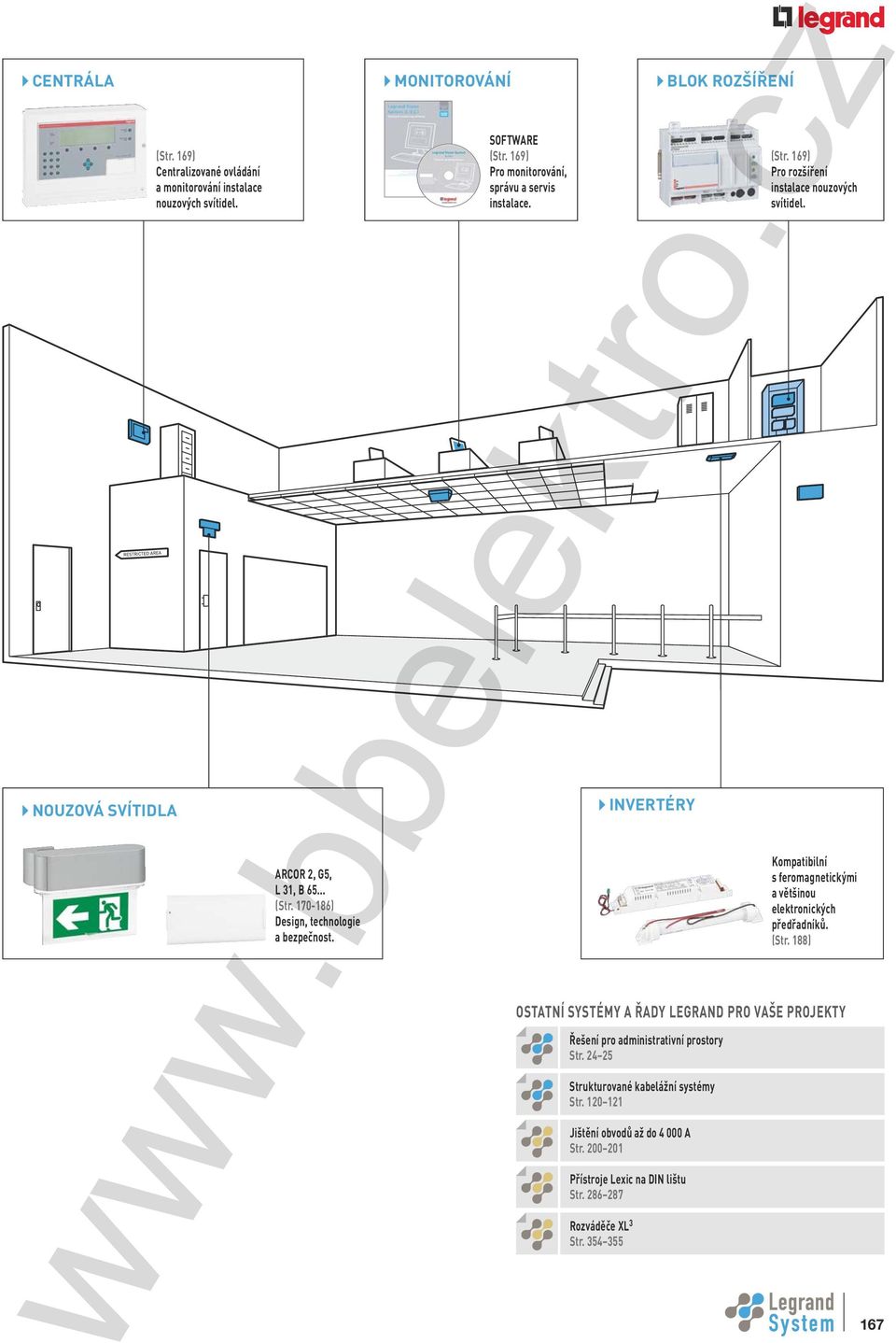 24 25 Strukturované kabelážní systémy Str. 120 121 Jištìní obvodù až do 4 000 A Str. 200 201 Pøístroje Lexic na DIN lištu Str. 286 287 Rozvádìèe XL 3 Str.