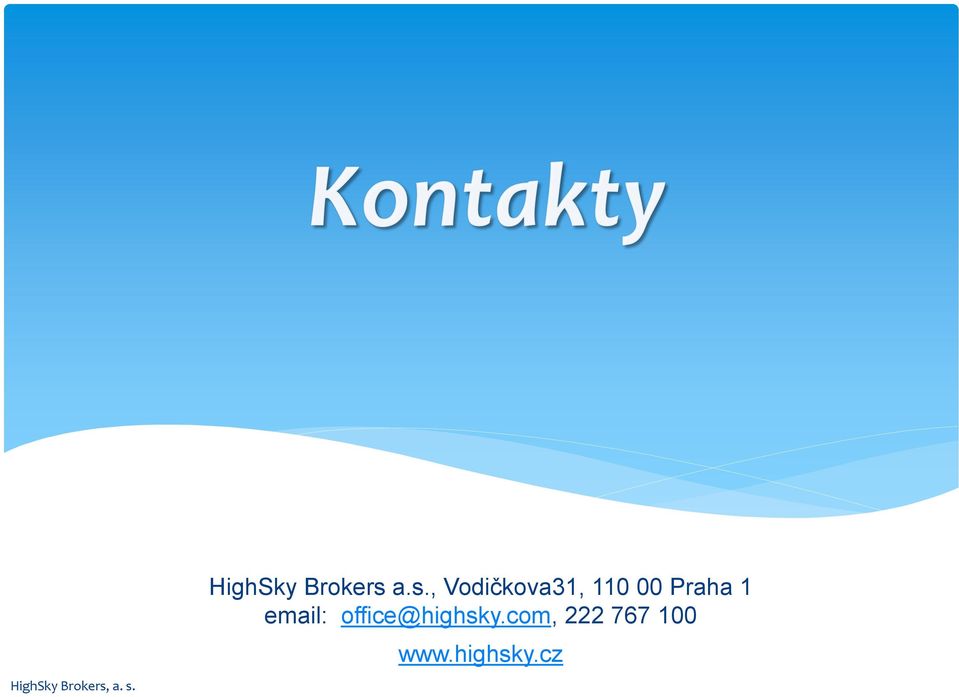 Praha 1 email: