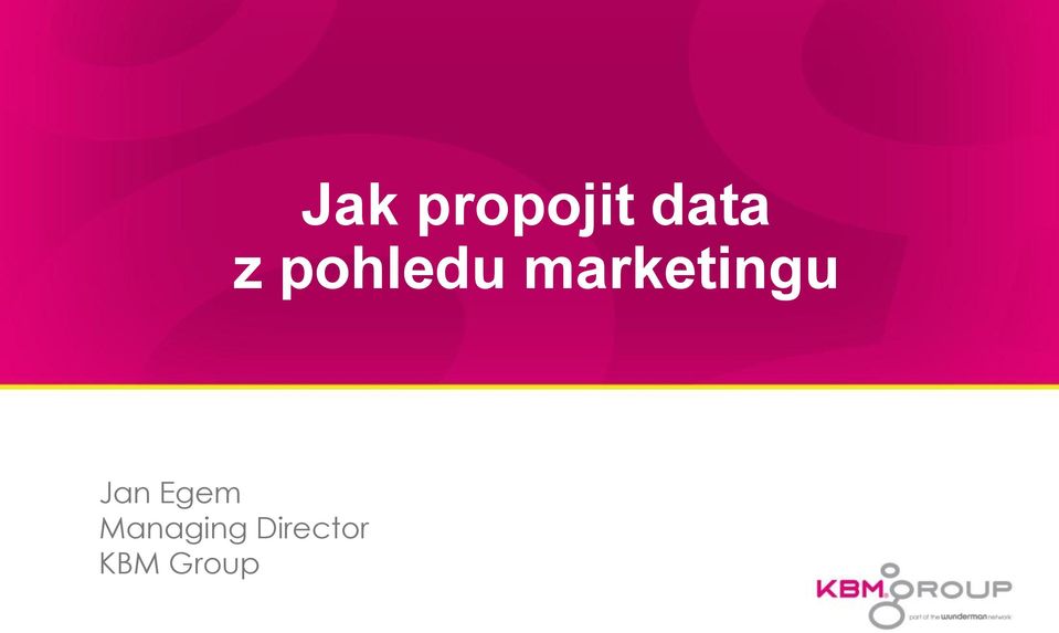 marketingu Jan