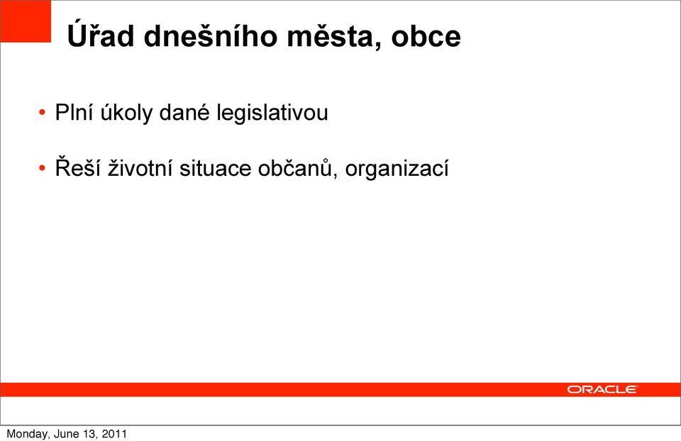 legislativou Řeší