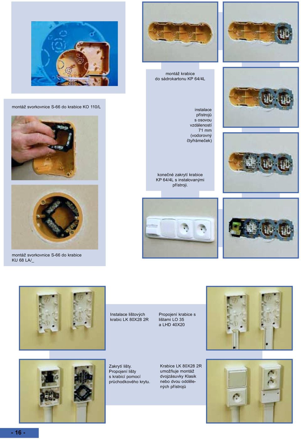 Elektroinstalační krabice a příslušenství - PDF Free Download