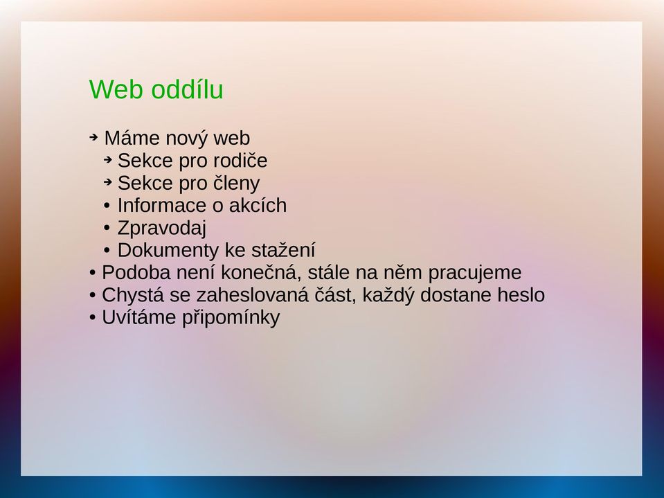 stažení Podoba není konečná, stále na něm pracujeme