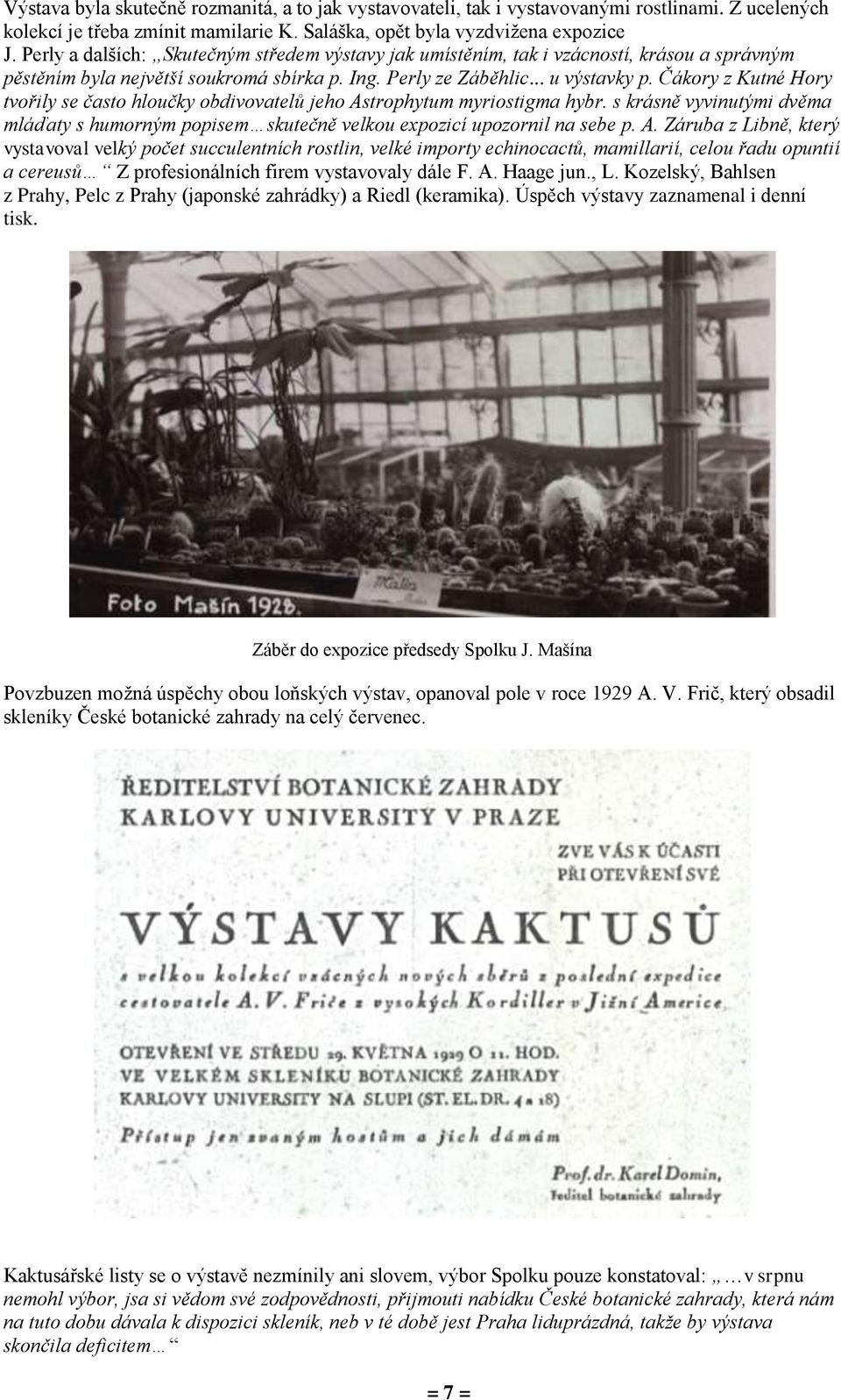 Čákory z Kutné Hory tvořily se často hloučky obdivovatelů jeho As