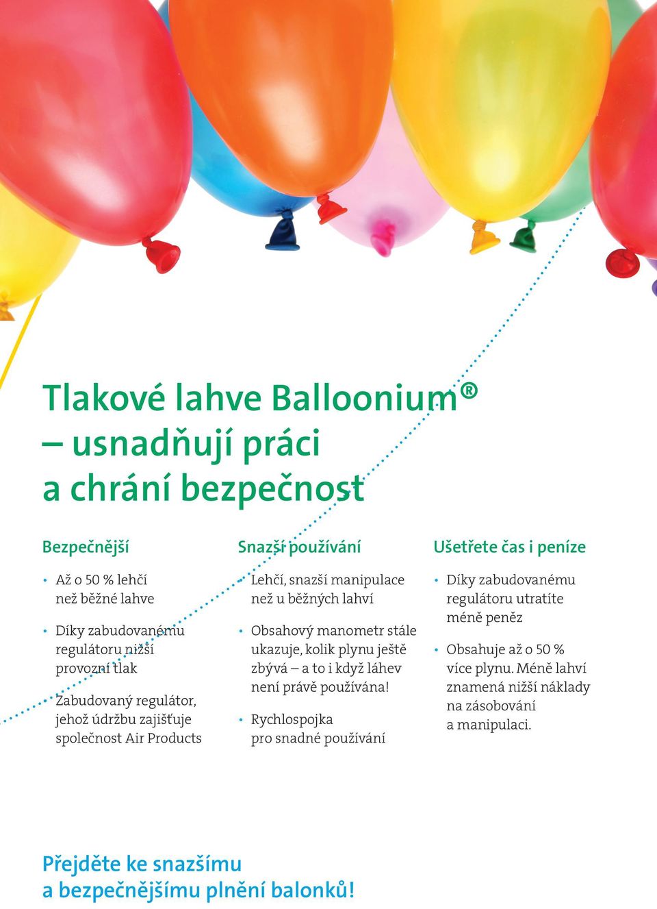 ukazuje, kolik plynu ještě zbývá a to i když láhev není právě používána!