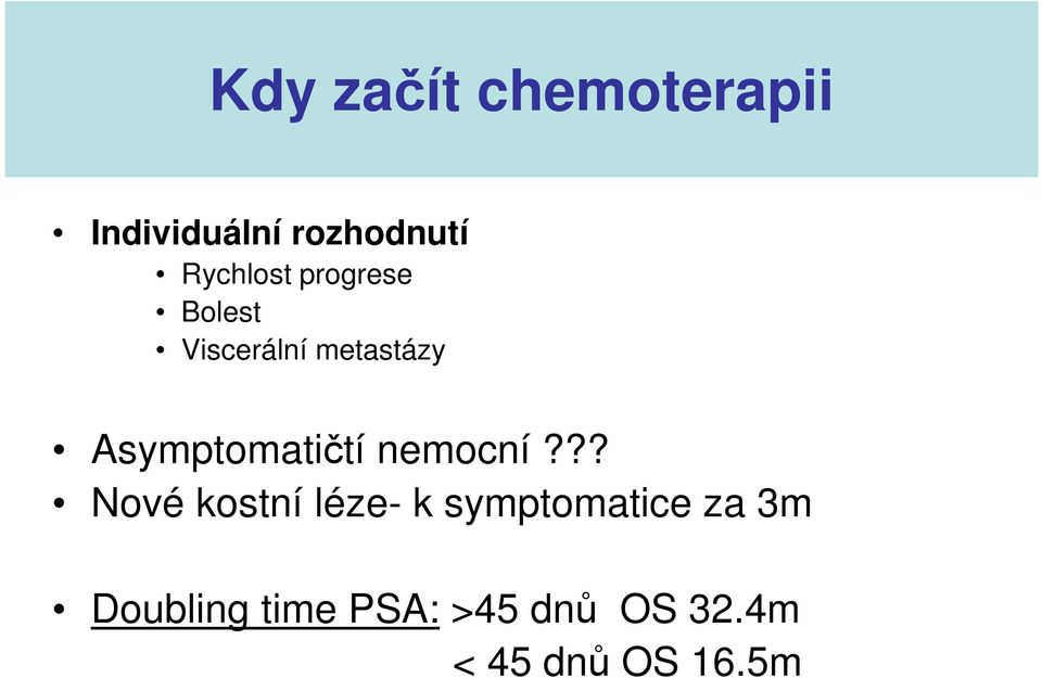 Asymptomatičtí nemocní?