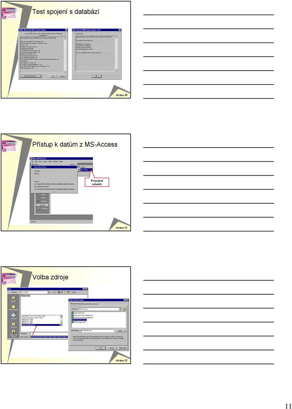 MS-Access Propojení tabulek