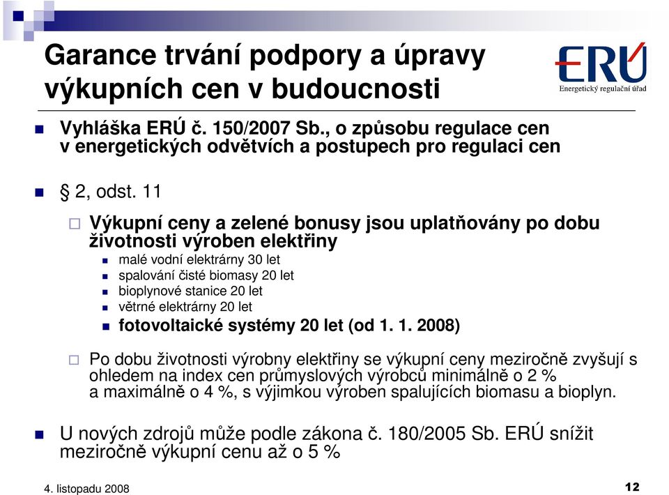 elektrárny 20 let fotovoltaické systémy 20 let (od 1.