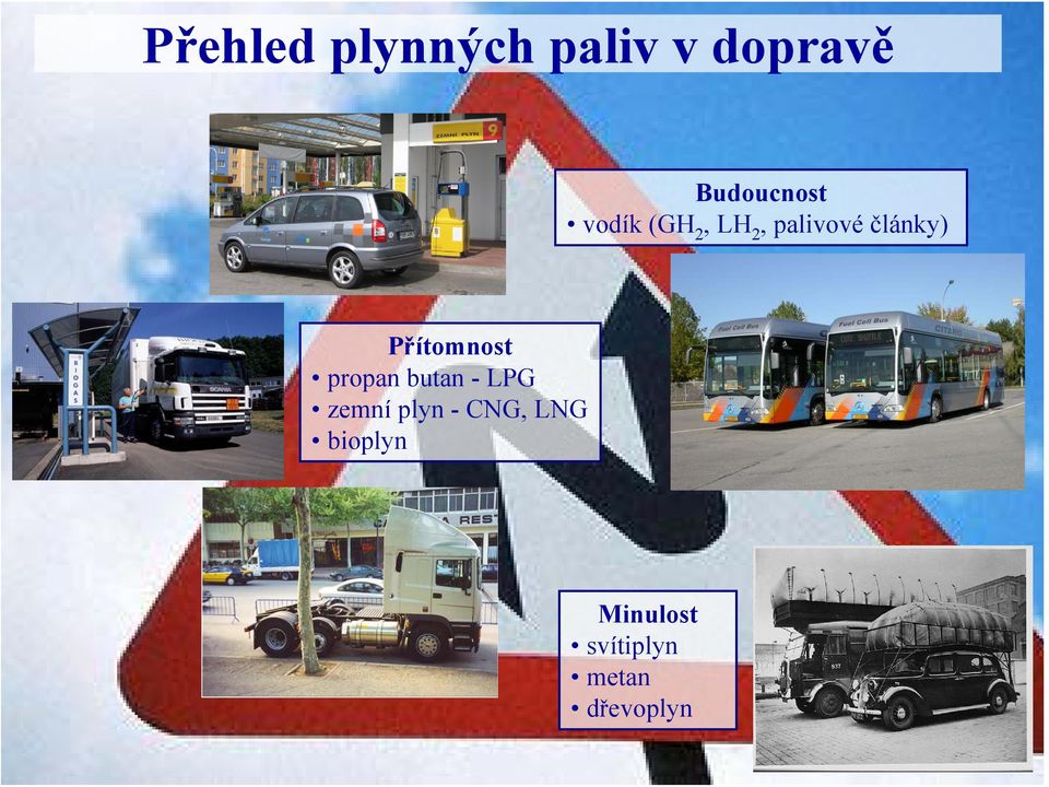 Přítomnost propan butan - LPG zemní plyn -