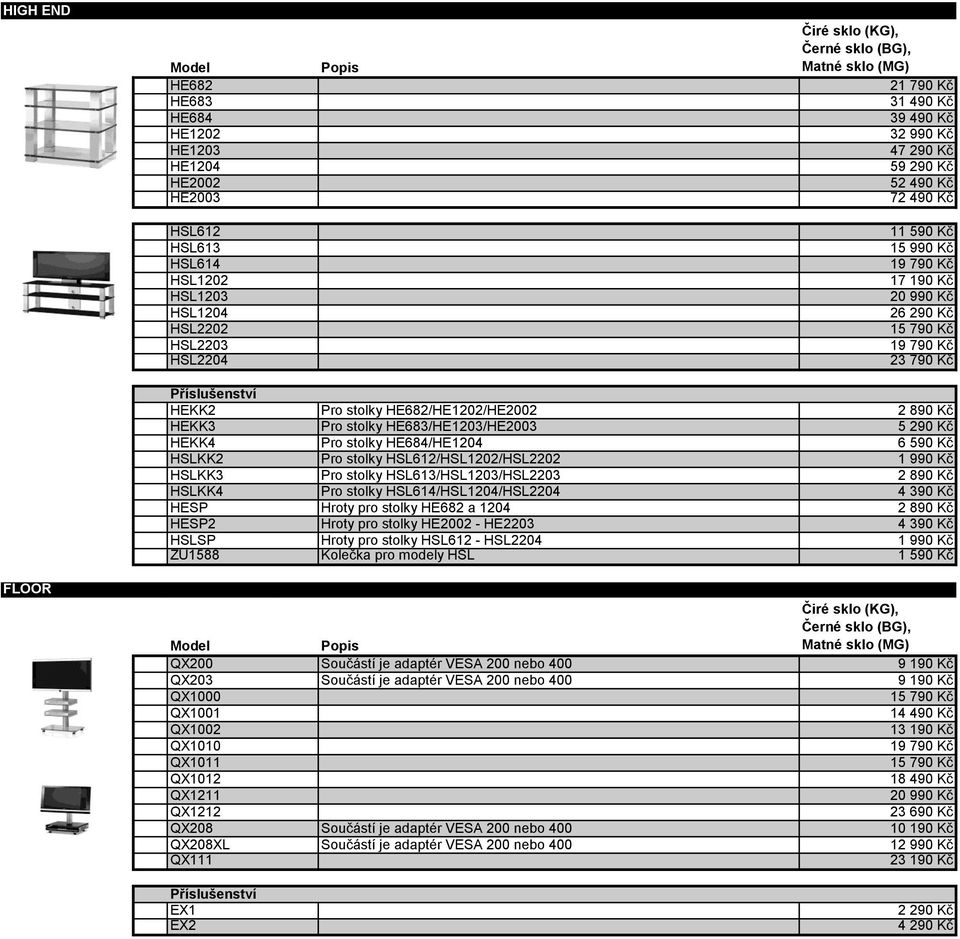 HSLKK2 Pro stolky HSL612/HSL1202/HSL2202 1 990 Kč HSLKK3 Pro stolky HSL613/HSL1203/HSL2203 2 890 Kč HSLKK4 Pro stolky HSL614/HSL1204/HSL2204 4 390 Kč HESP Hroty pro stolky HE682 a 1204 2 890 Kč HESP2